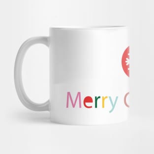 Colorful Merry Christmas Mug